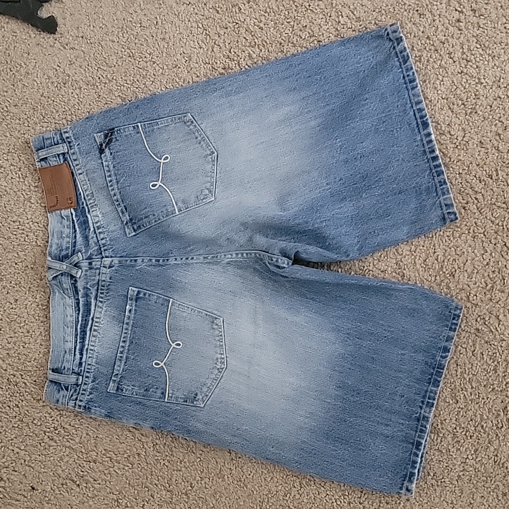 LRG Grass Roots Denim Shorts Size 32